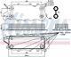Genuine NISSENS Engine Oil Cooler for Mercedes Benz C320d CDi 3.0 (07/05-12/07)